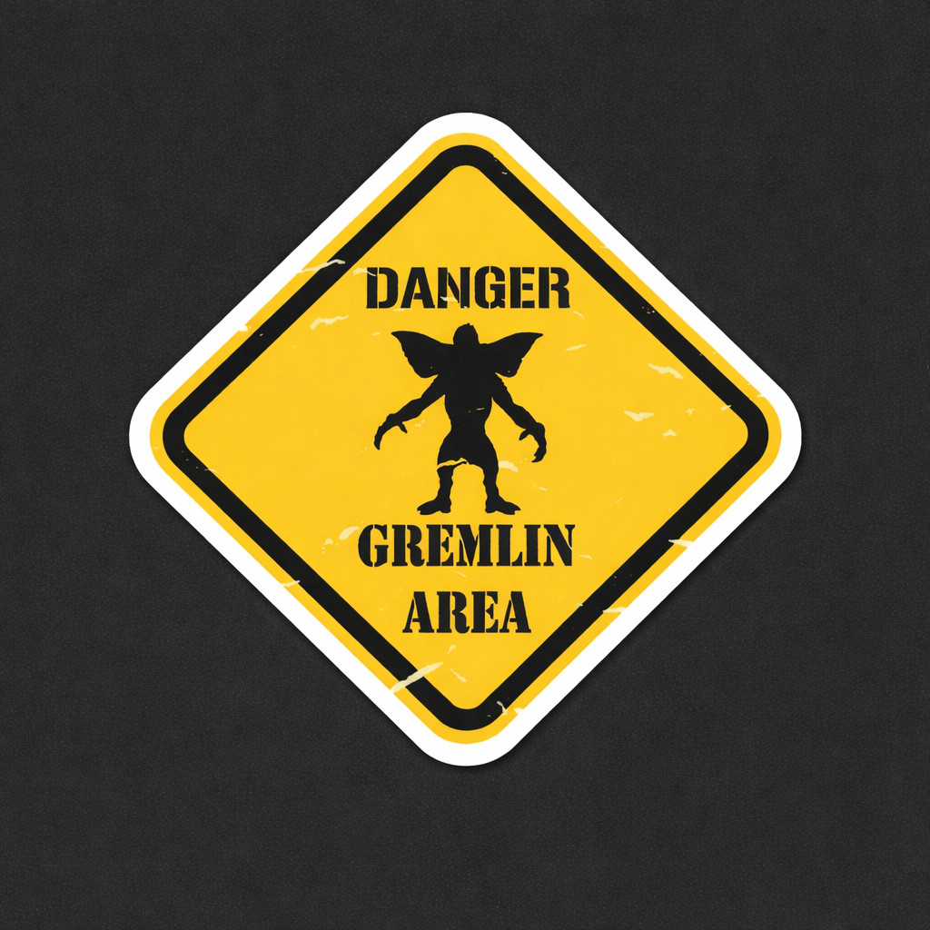 Gremlins Inspired Stickers Gizmo Striper Greta Mogwai Vinyl Decals Retro Horror