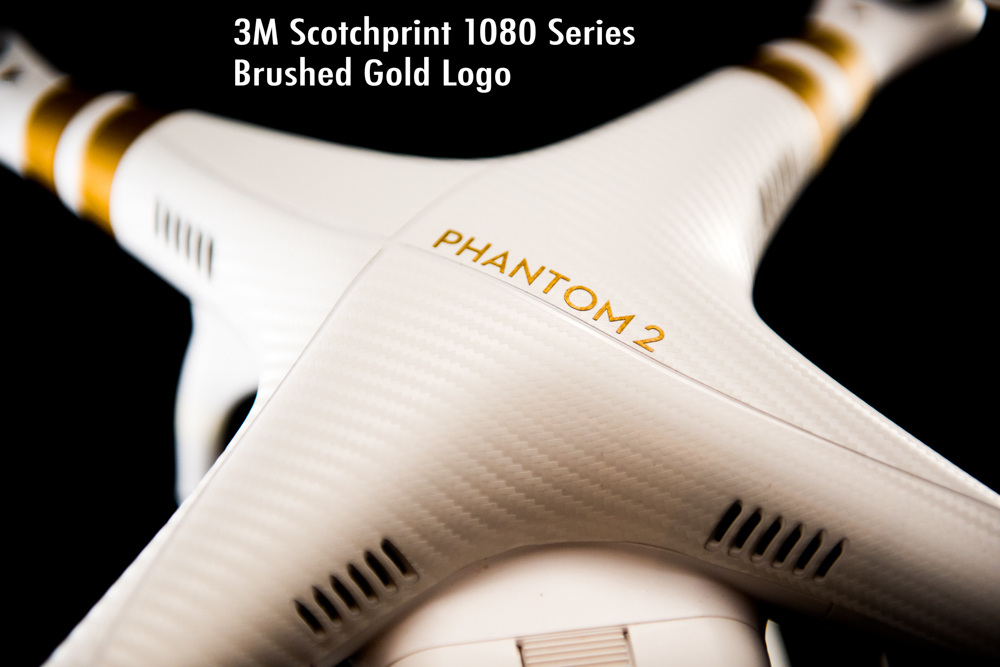 DJI Phantom 4 / 3 / 2 Professional Wrap Decal Skin Carbon Fiber 3M Scotchprint