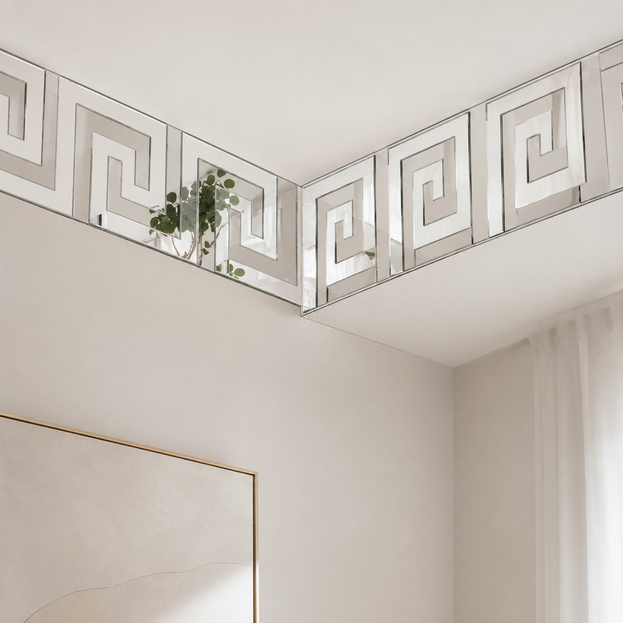 30 Pcs 3D Acrylic Mirror Wall Stickers Removable Silver Nordic DIY Home Decor