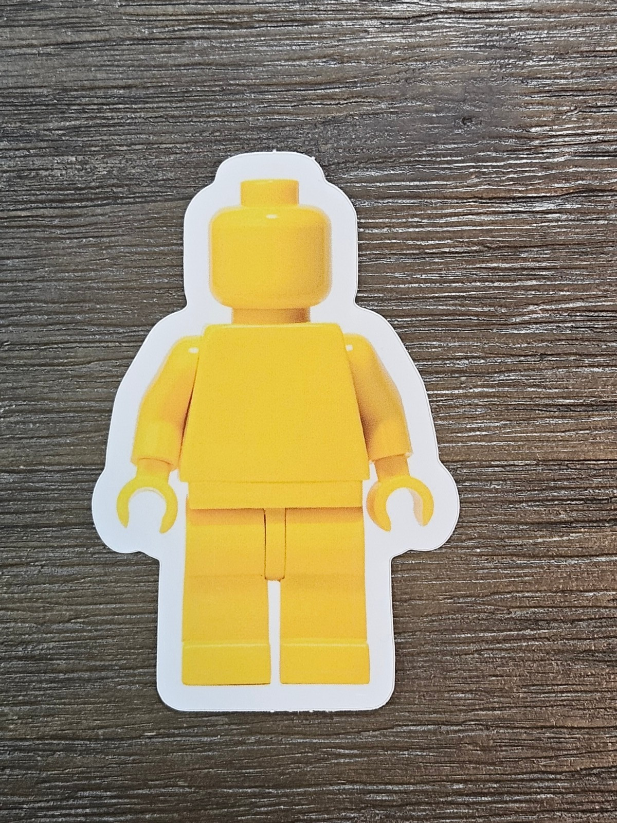 Vinyl building block stickers