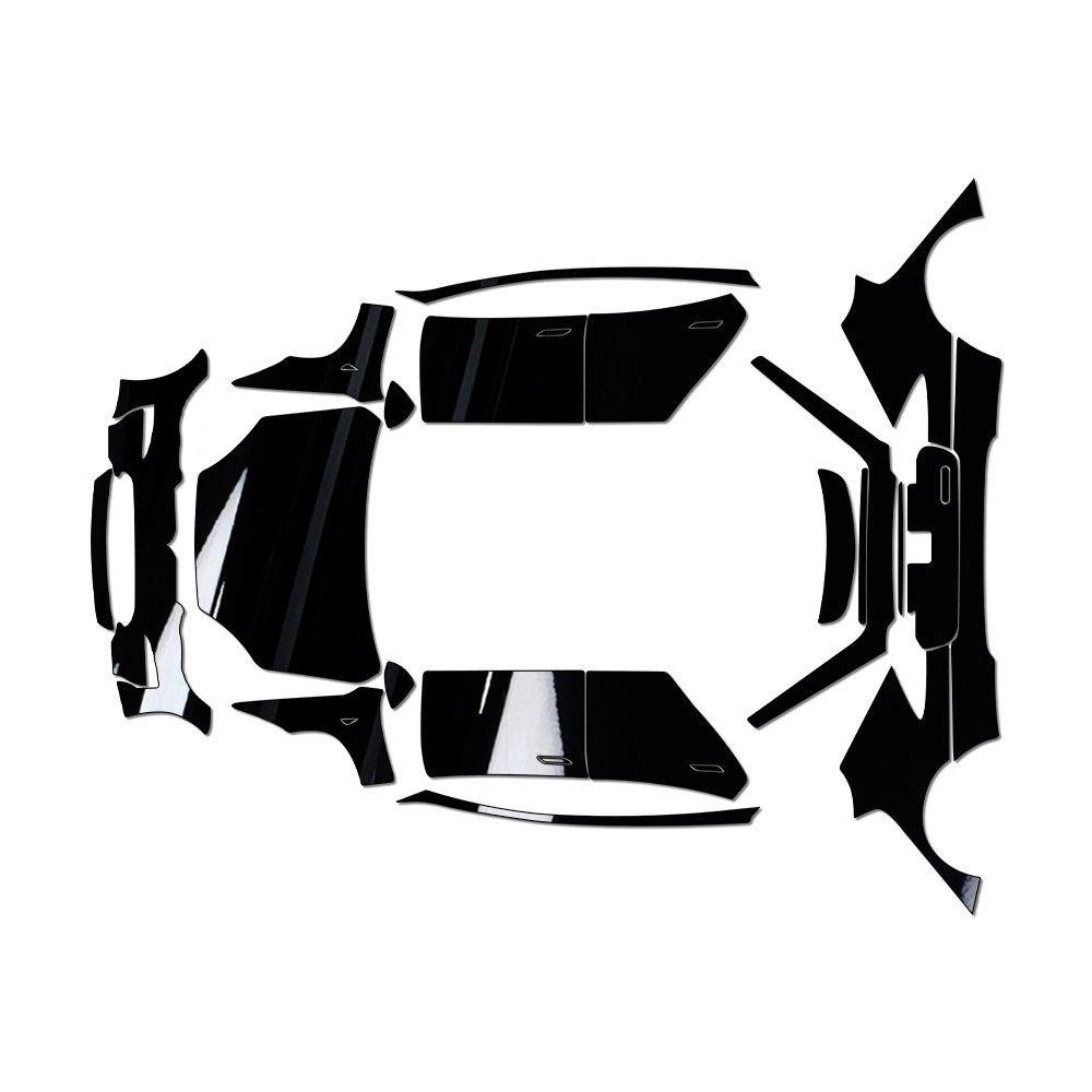 Tesla Model S 21-24 PreCut Paint Protection Film Multi-Color Wrap Color Change