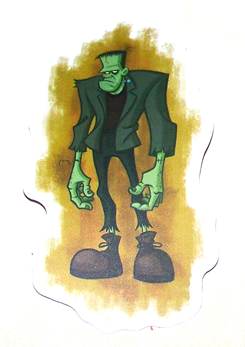 FRANKENSTEIN Cut Sticker Decal Monster Movie Horror Film Frankenstein