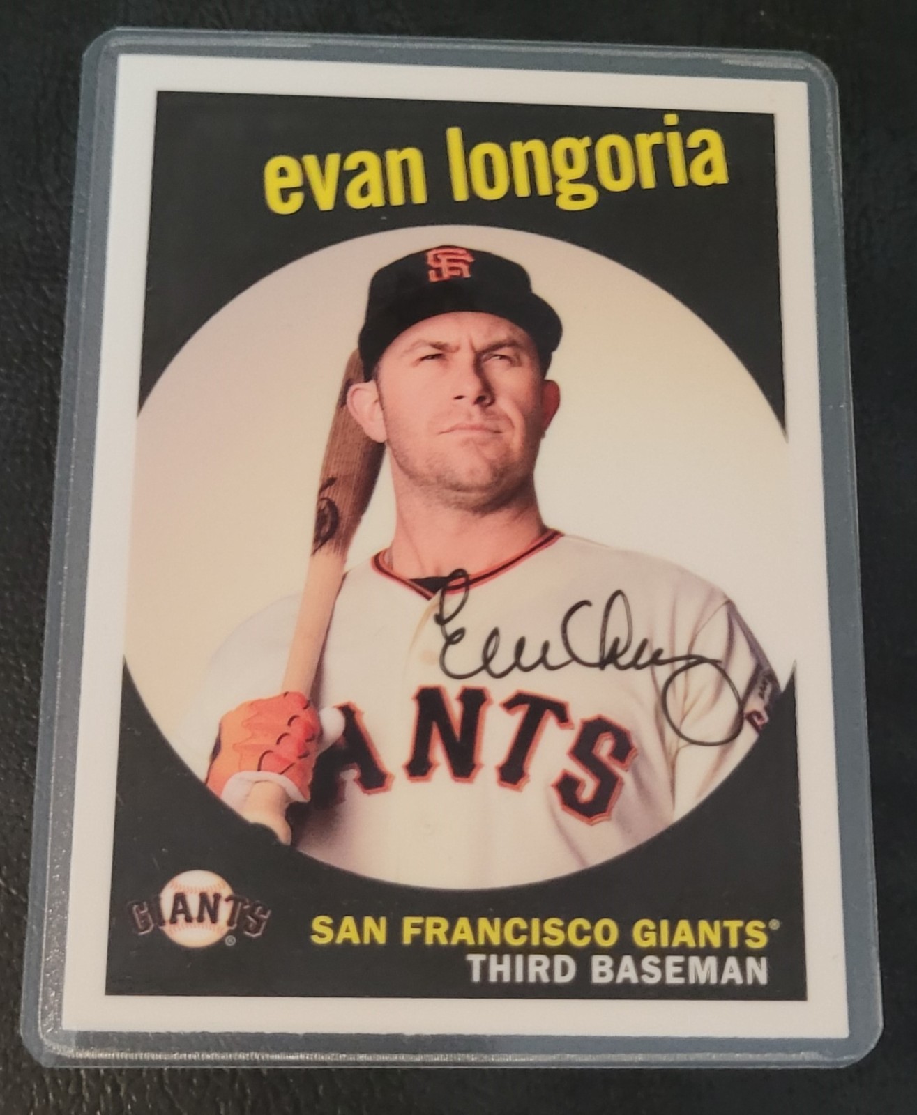 Evan Longoria Fridge/Locker/Cabinet Laminated Magnet Giants/Rays