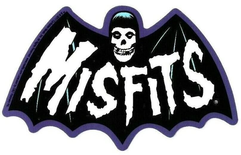 Misfits – Bat Fiend Sticker [5.75-inch] Decal Laptop Car Window Water Bottle