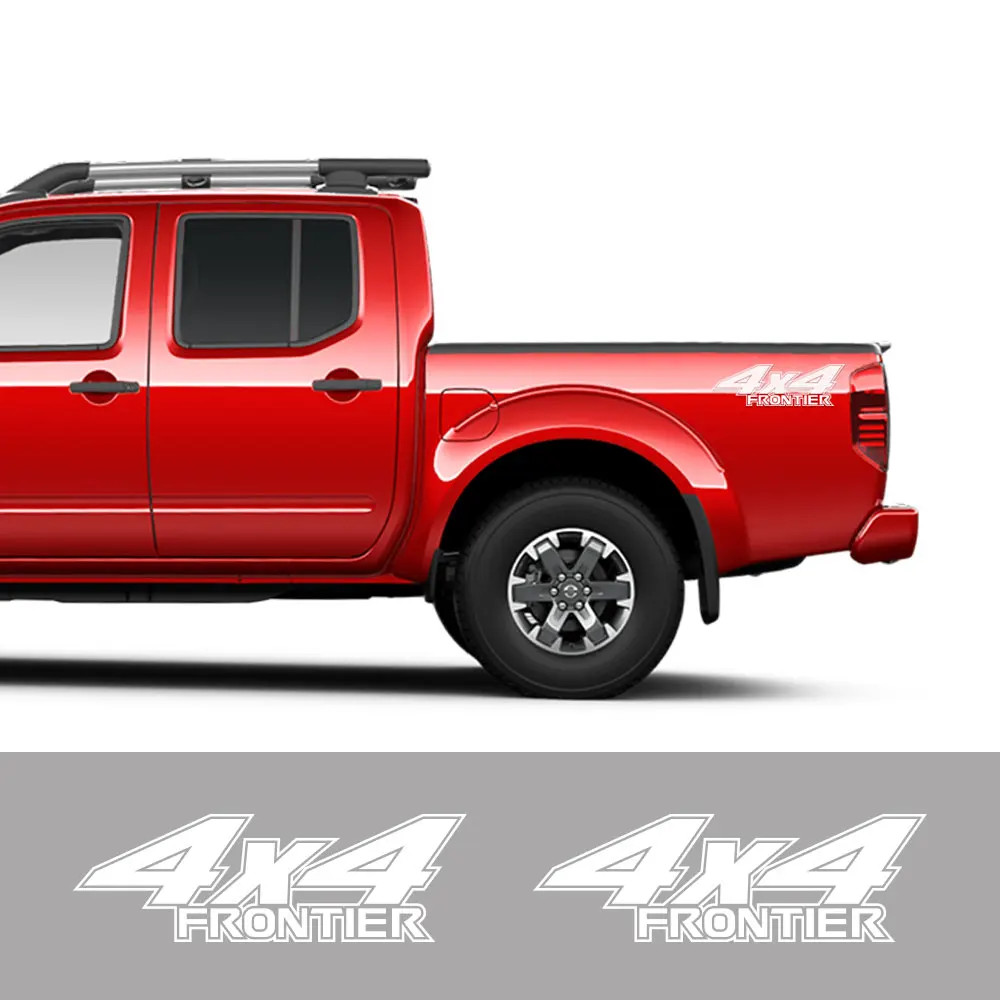 4×4 Rear Bed Side Decal for Nissan Frontier NP300 | Vinyl Truck Graphic Sticker