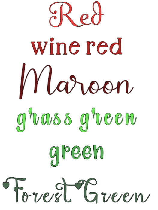Name Word Decal – Personalized – Solid Color Choices – Custom – Adhesive Die Cut