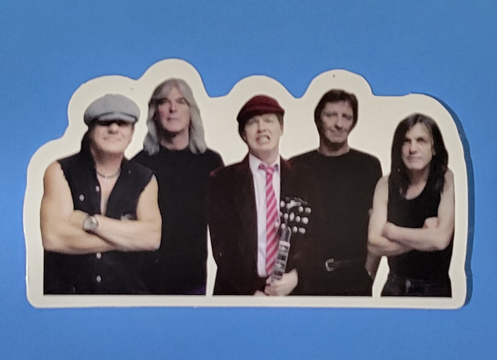 Classic Rock Vinyl Sticker Lot (8 Stickers)