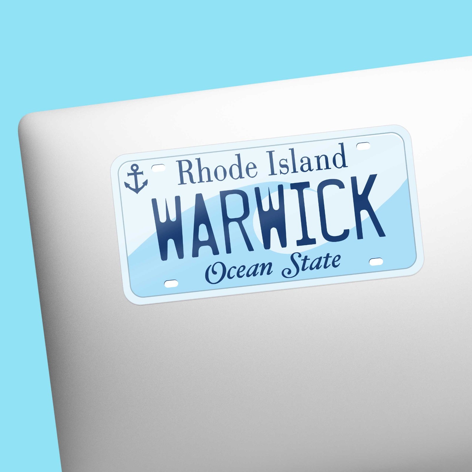 Rhode Island License Plate Stickers – Choose Your RI City Decal