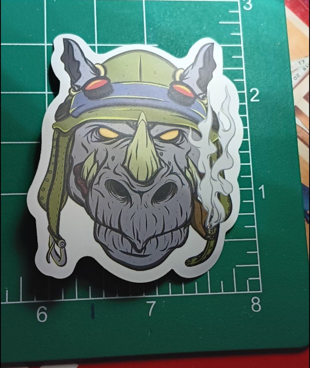 TMNT STICKER X 2×2 INCHES, VYNIL HIGH GLOSS STICKER X SMALL SIZE STICKER