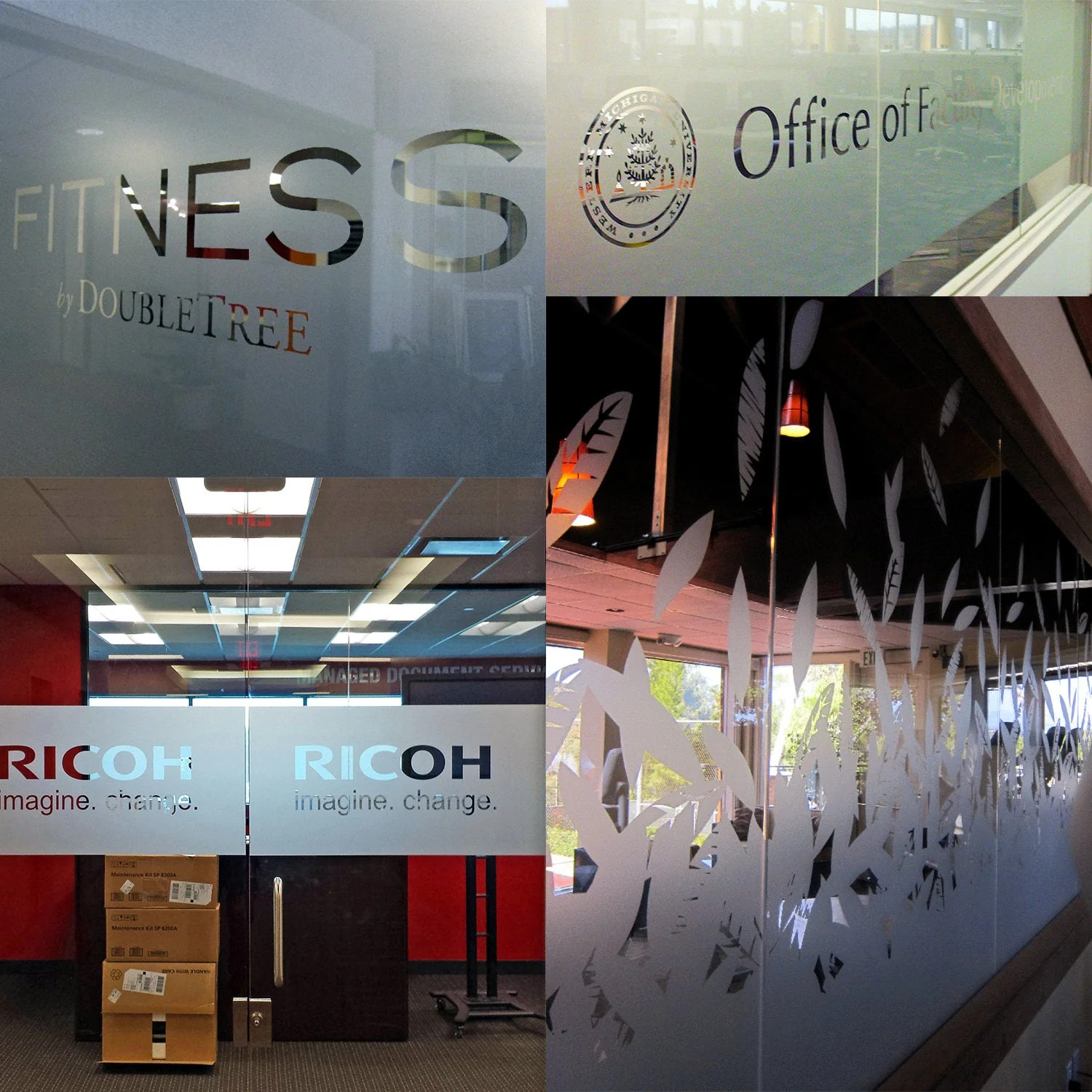 Custom Frosted Window Film Sticker – Personalized Frost Etch Privacy Vinyl