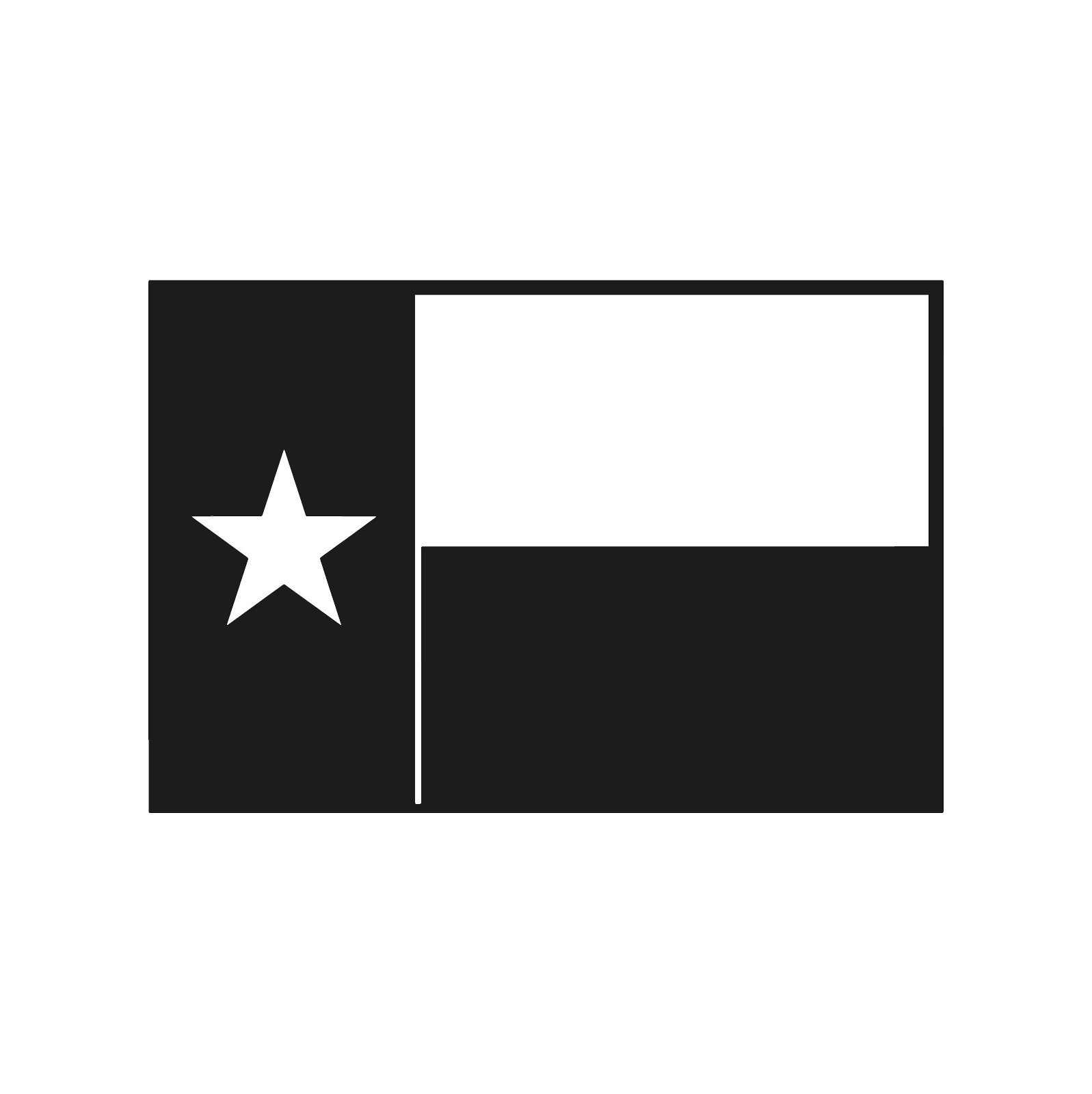 Texas flag Vinyl Decal Car Window Sticker