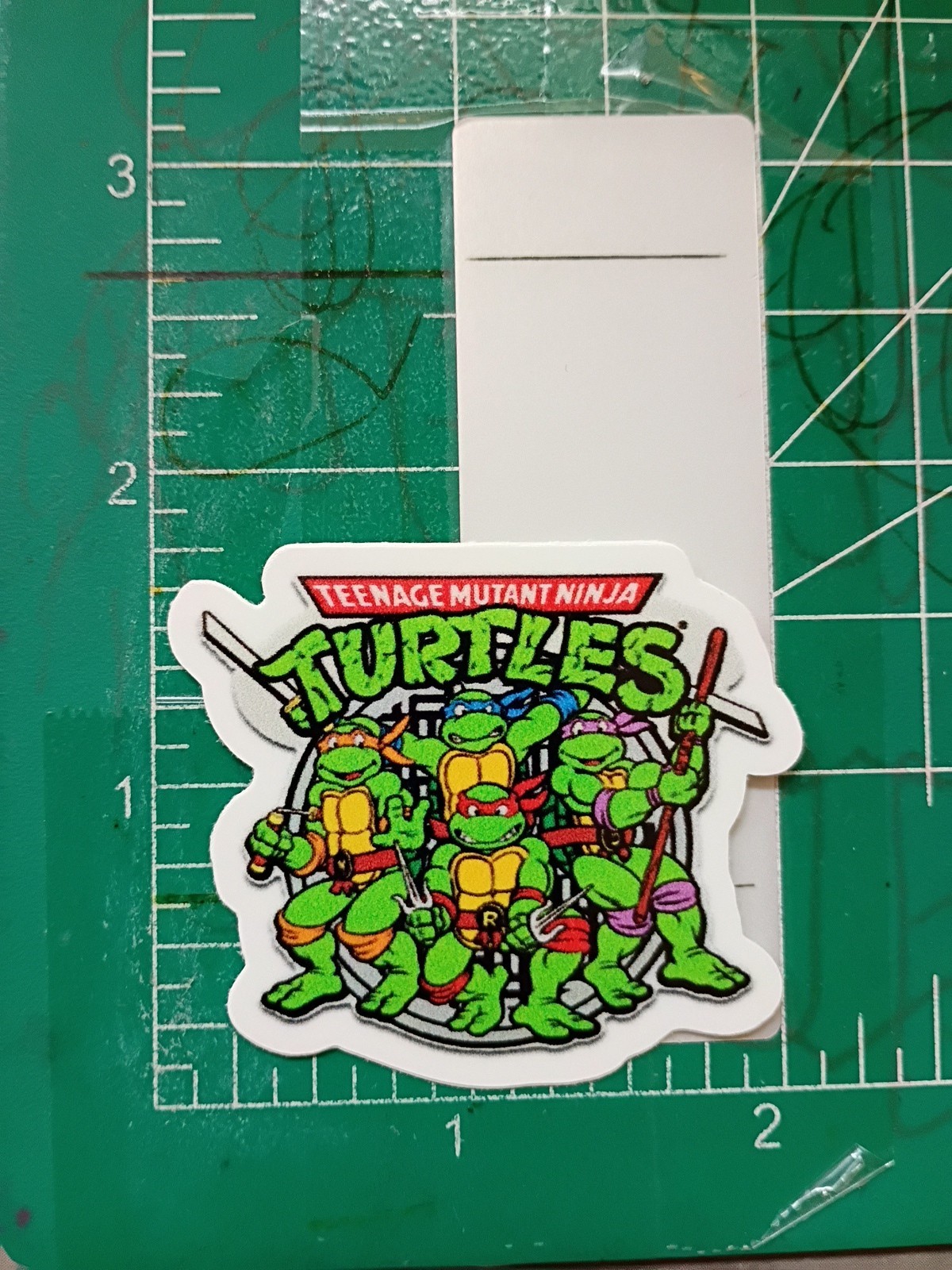 TMNT STICKER X 2×2 INCHES, VYNIL HIGH GLOSS STICKER X SMALL SIZE STICKER
