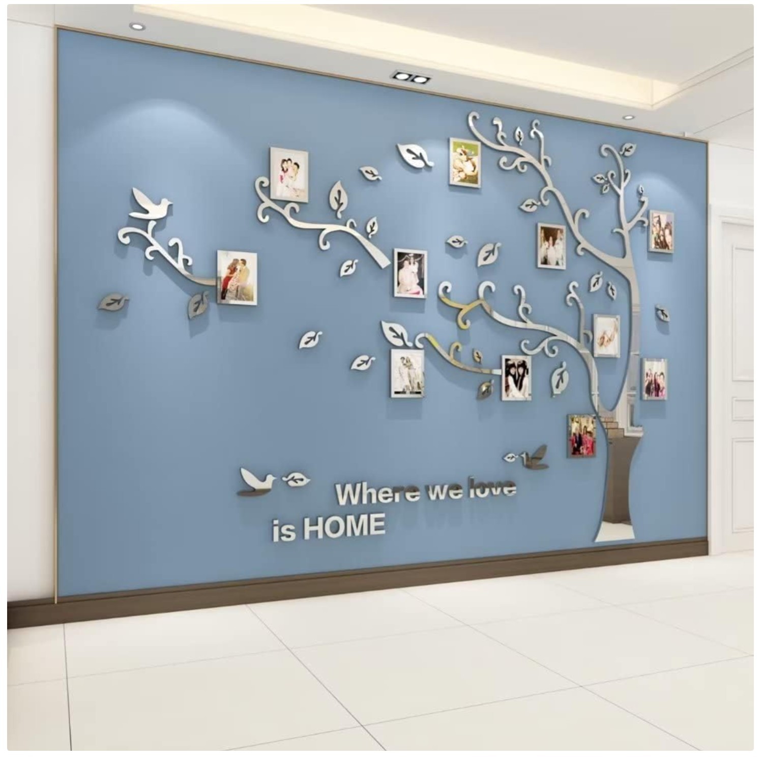 3D Tree Wall Stickers – DIY Photo Frame Tree Wall