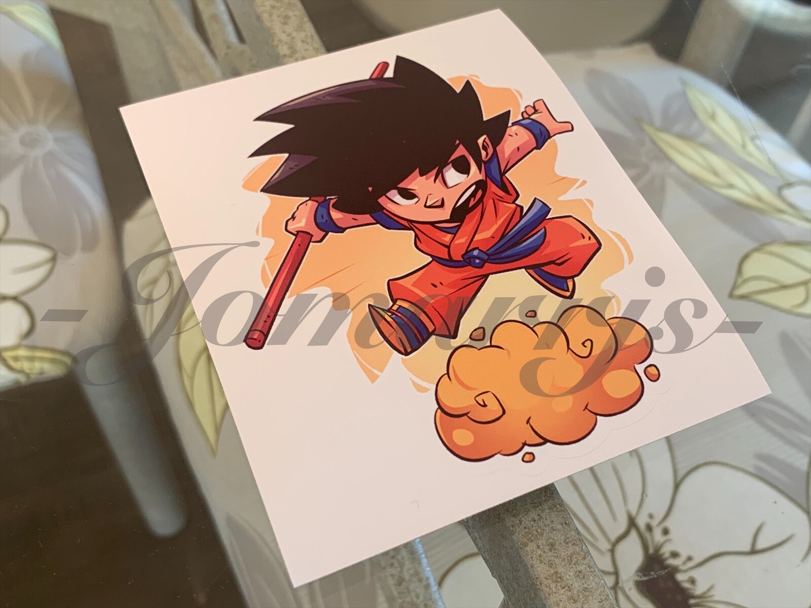 Dragon Ball Z – Anime – Goku Kakarot Chibi Custom Sticker Decal Sign manga