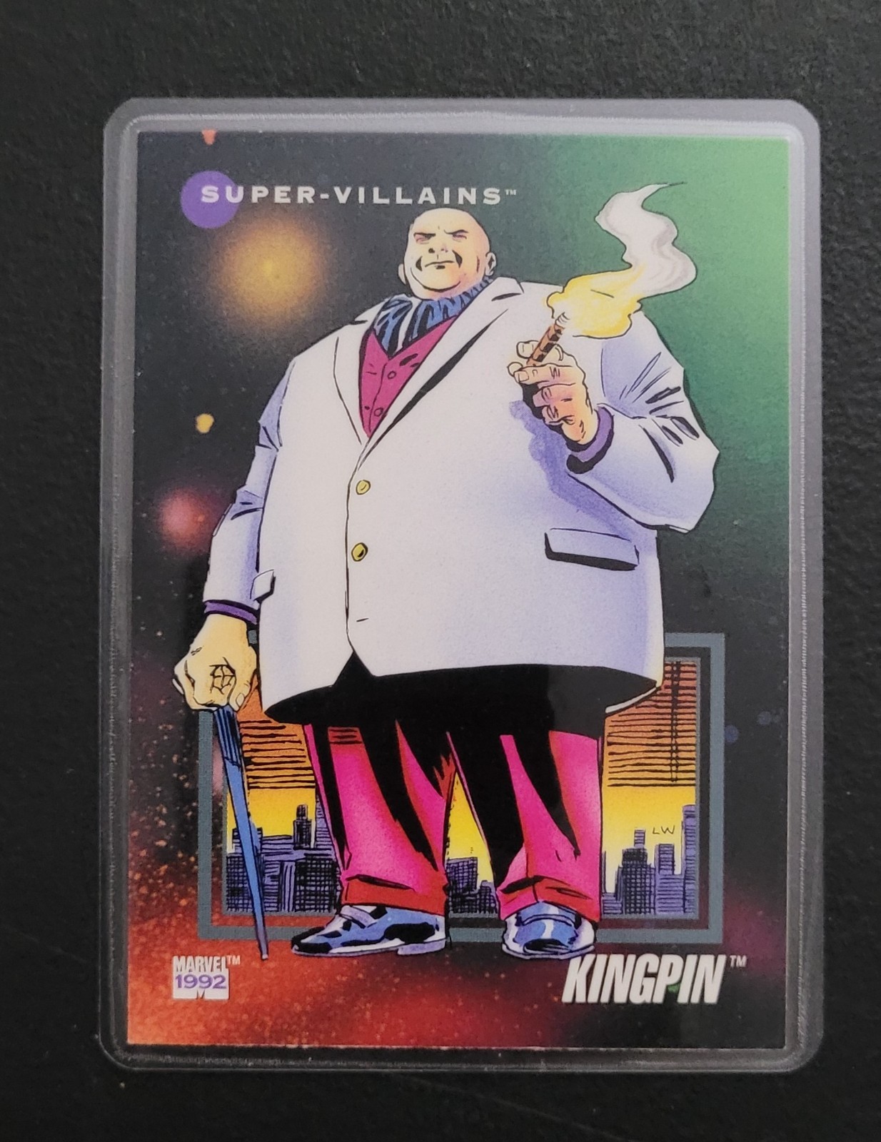 1990's Impel Marvel Univ Super Villains Fridge/Locker/Cabinet Laminated Magnet