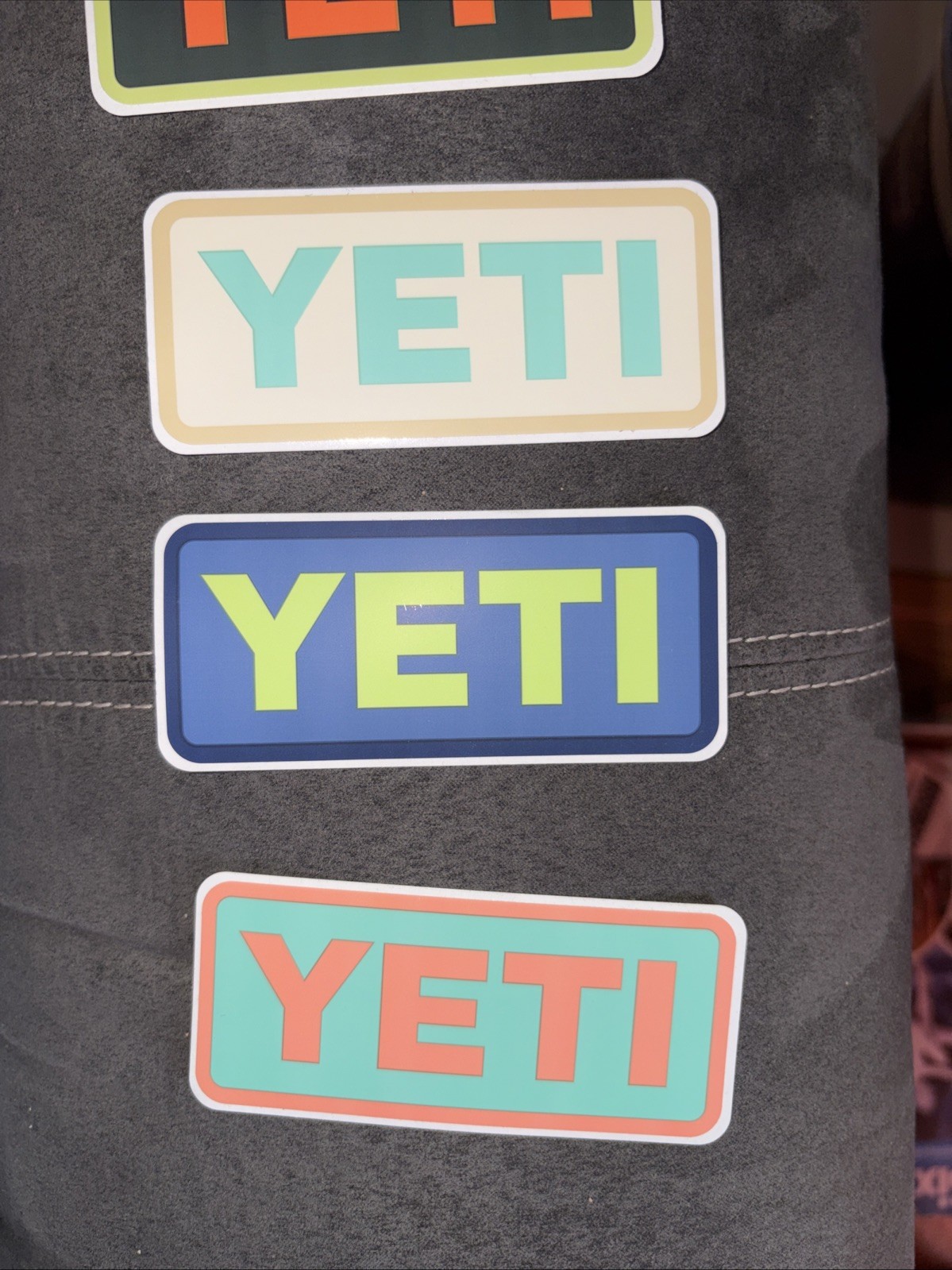 Yeti Sticker lot 5 Stickers