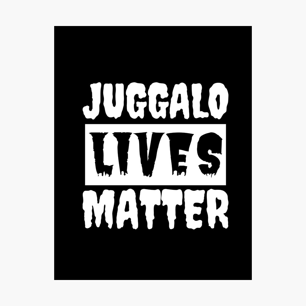 Juggalo Lives Matter ICP insane clown posse psychopathic Vinyl Decal