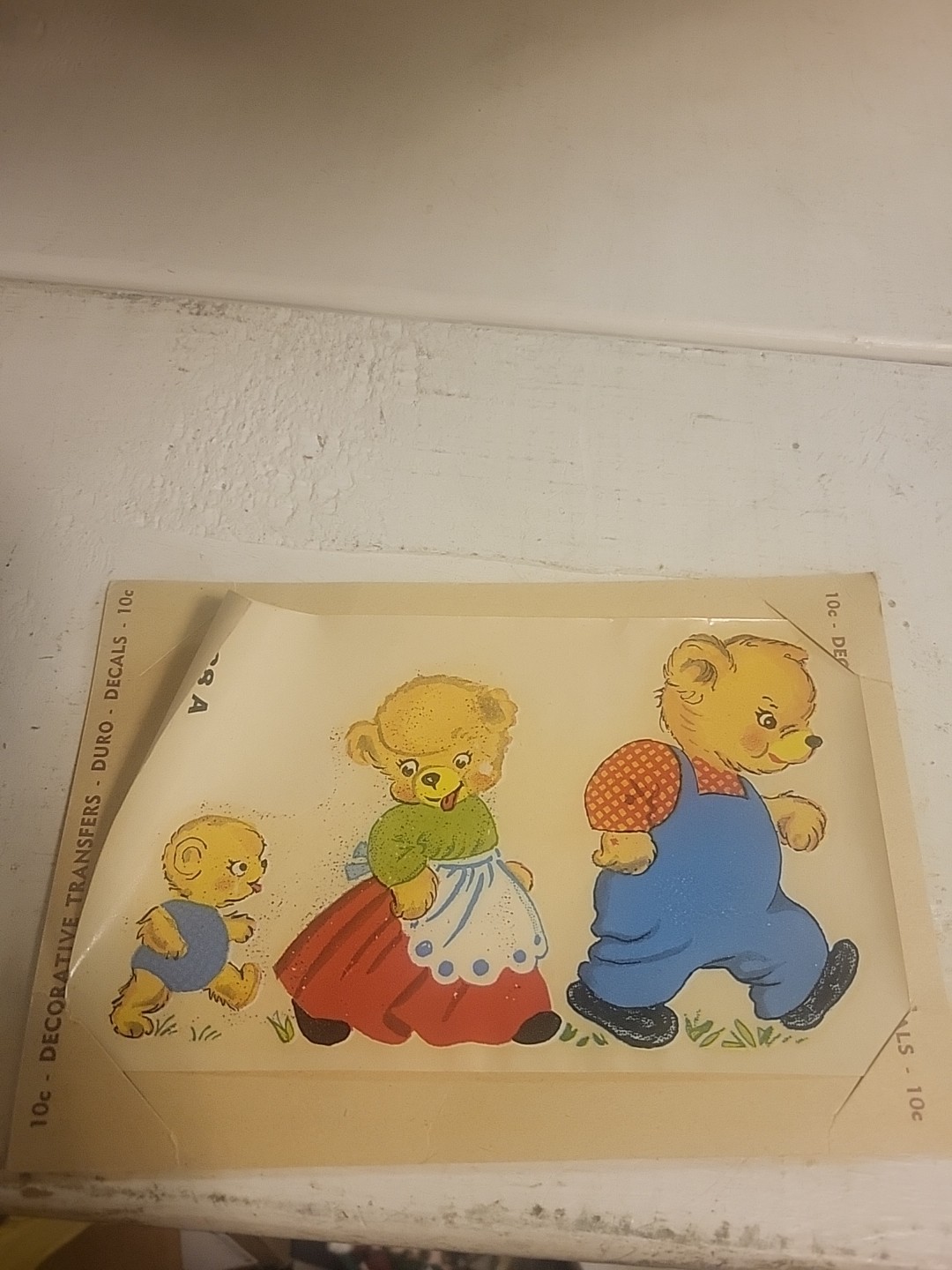 1950s Decal Kids Fairytales