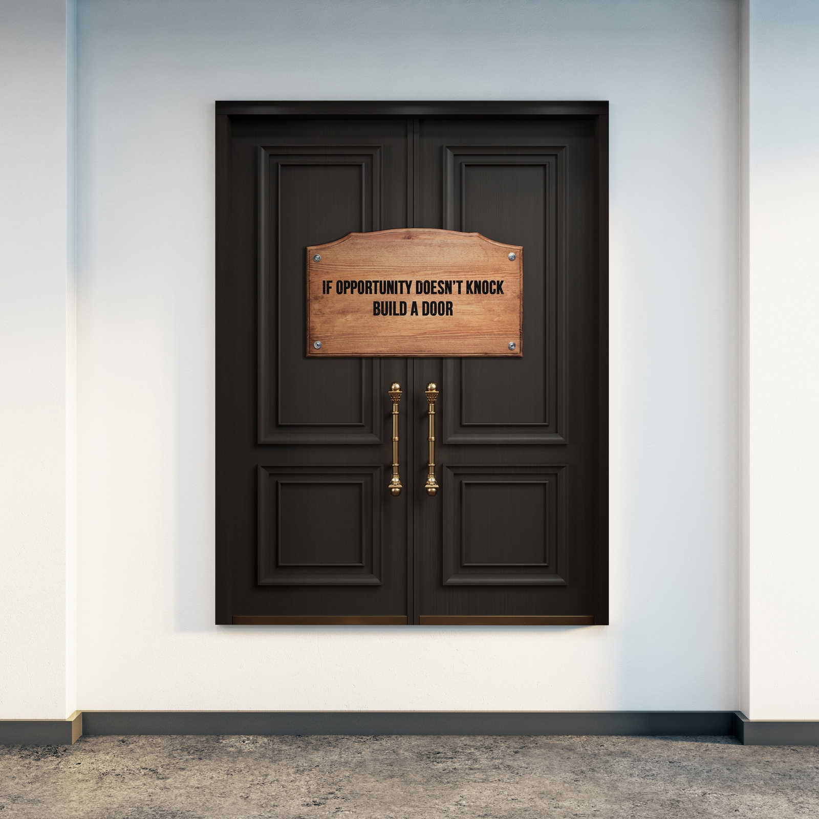 Opportunity Doesn't Knock