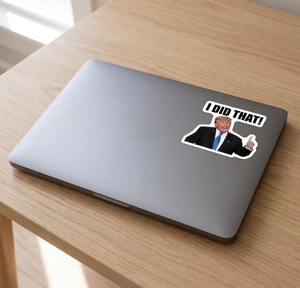 100x Trump I Did That Stickers – Waterproof Vinyl Decal Pack, B