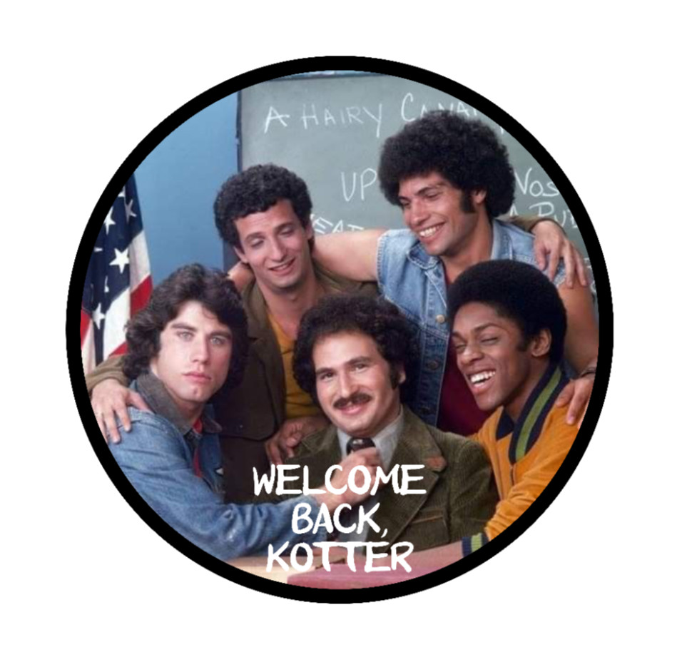 Welcome Back Kotter – 4" Vinyl Decal Handcrafted Laptop Decor Vehicle Cooler 25