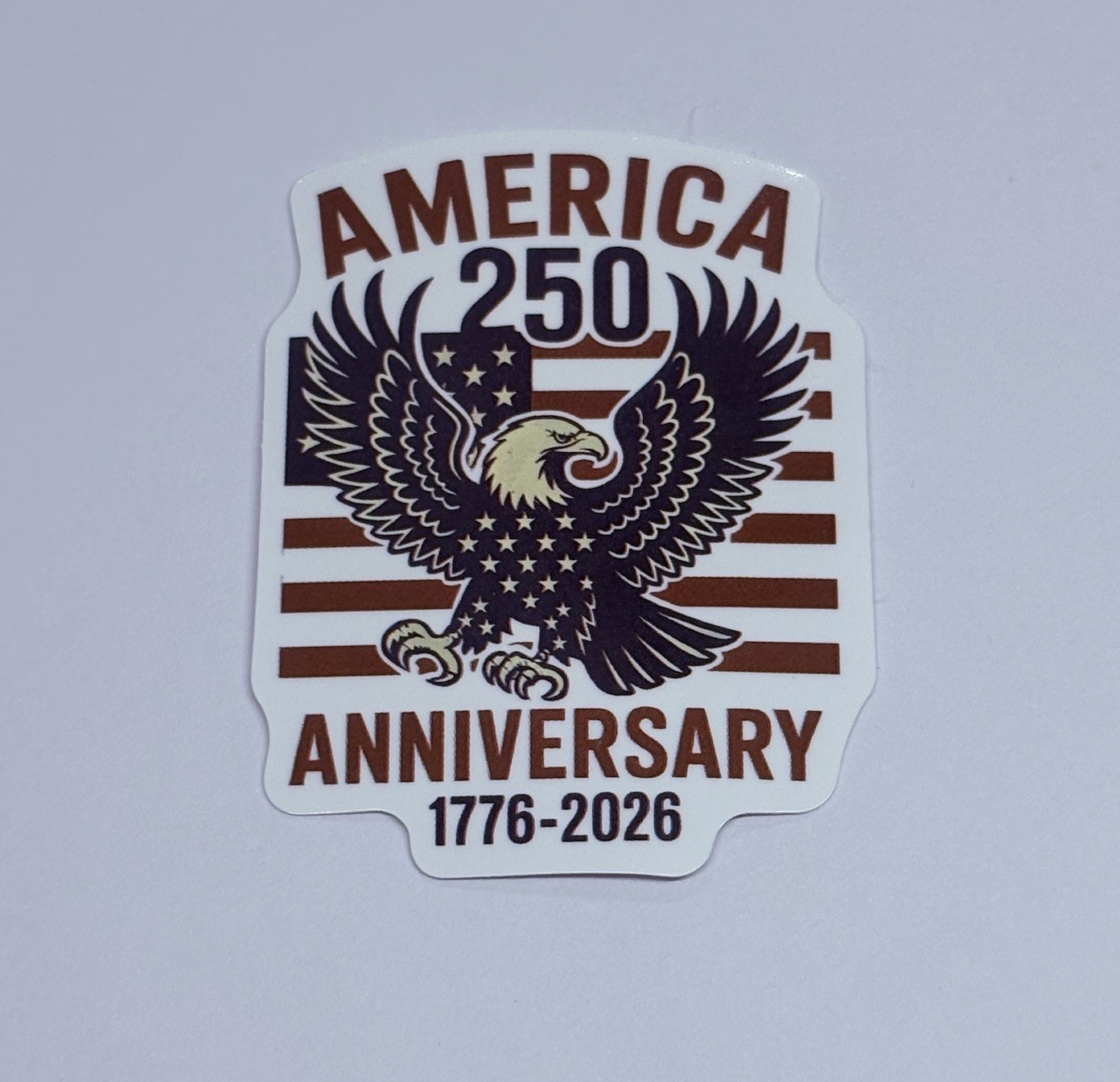 “America 250 Anniversary “ Sticker Stars Eagle Art Decal Vinyl Journal Tc9