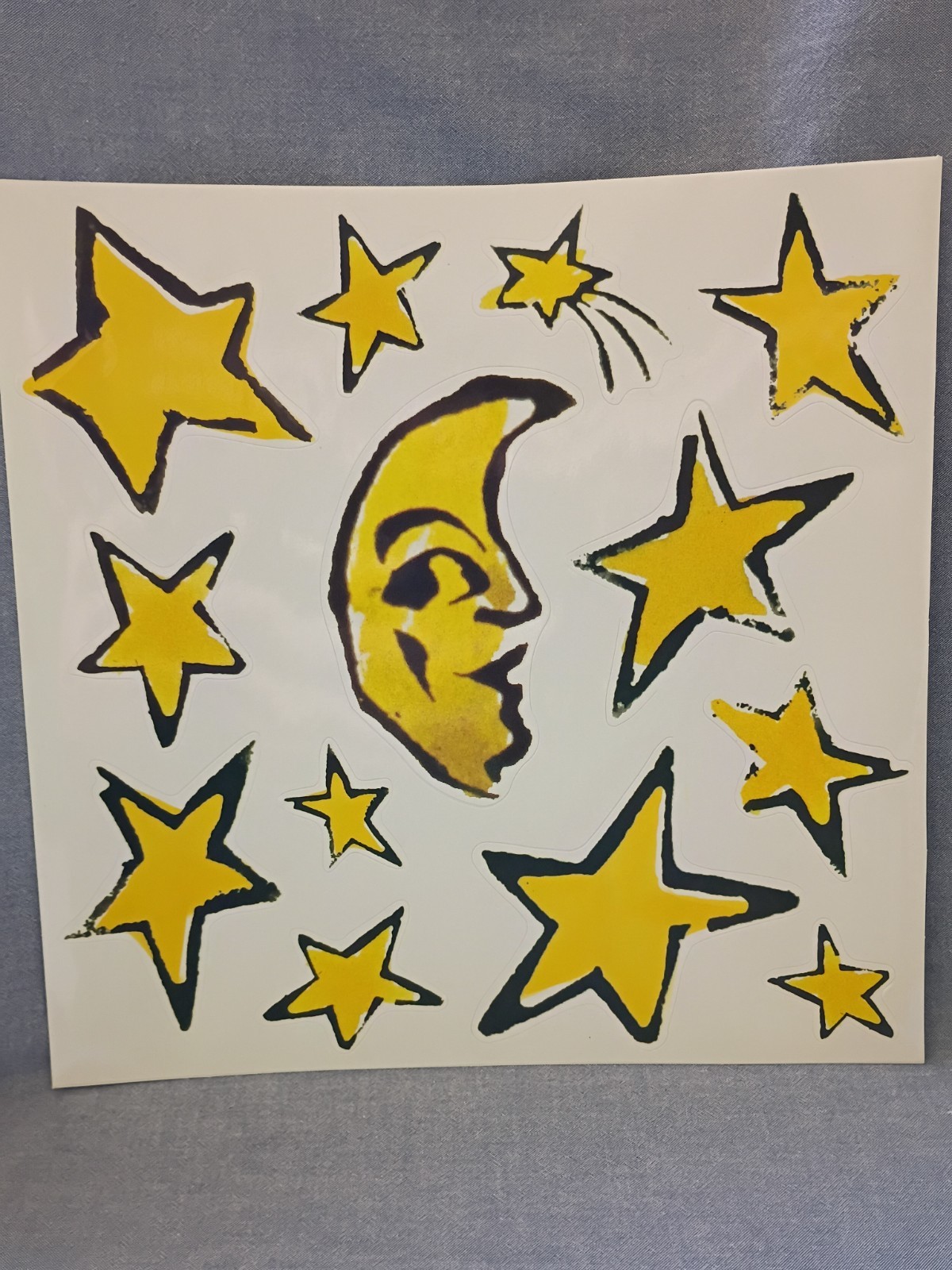 MUDPUPPY & Andy Warhol "So Many Stars" Wall Decals, Glow in The Dark,