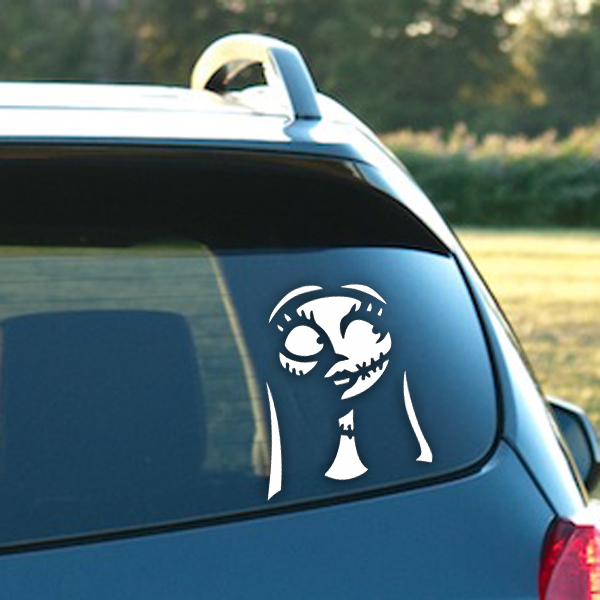 Sally 2 Pack Nightmare Before Christmas Vinyl Decals – Jack Skellington Love