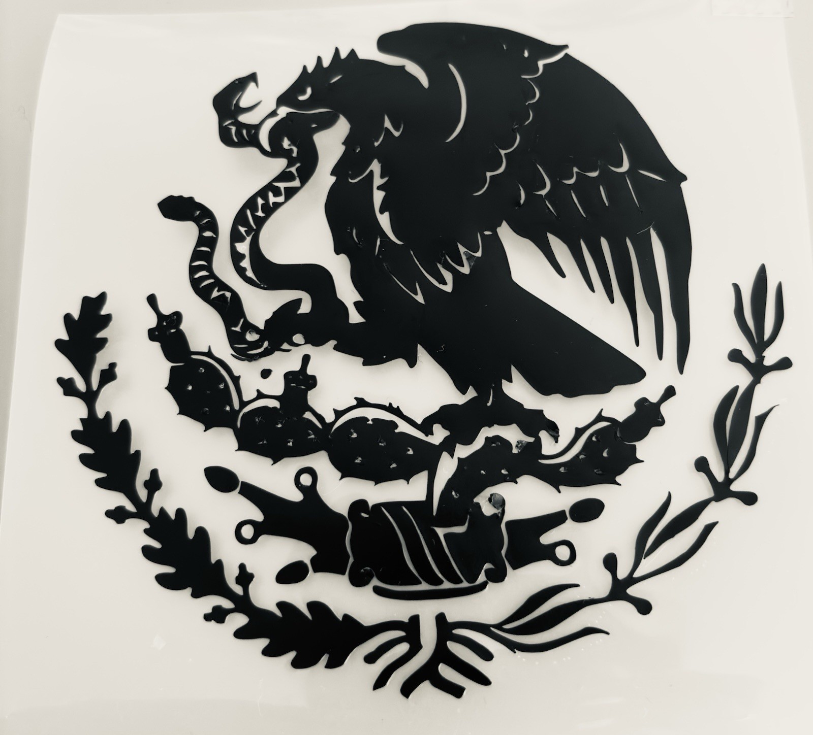 Mexico Emblem Vinyl Sticker 5”