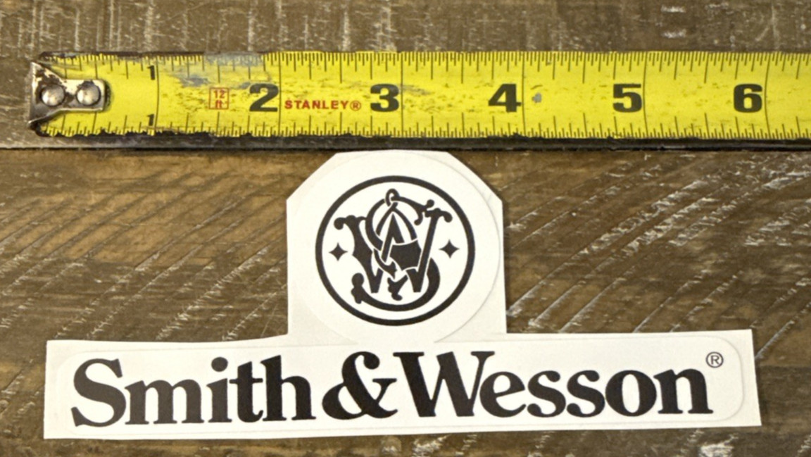 Smith & Wesson Sticker Decal-Brand New-SHIPS N 24 HOURS