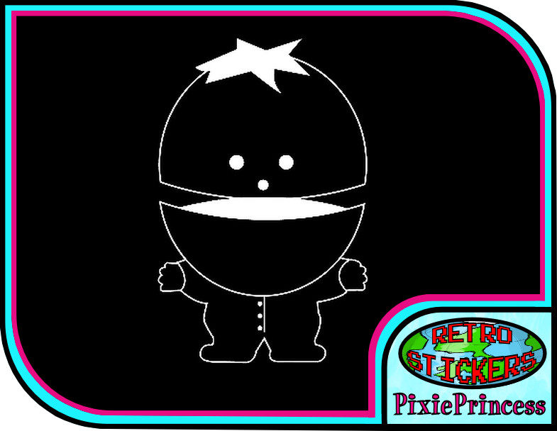 South Park Ike Funny G Vinyl Sticker Canada Car Bike Truck Wall Window Cartoon
