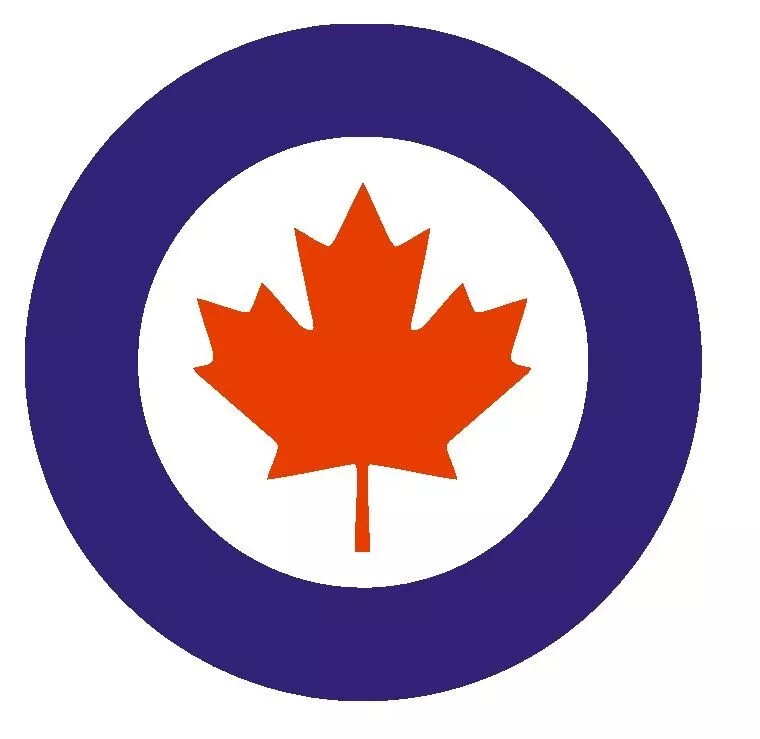 Canadian Airforce Decal Sticker R300