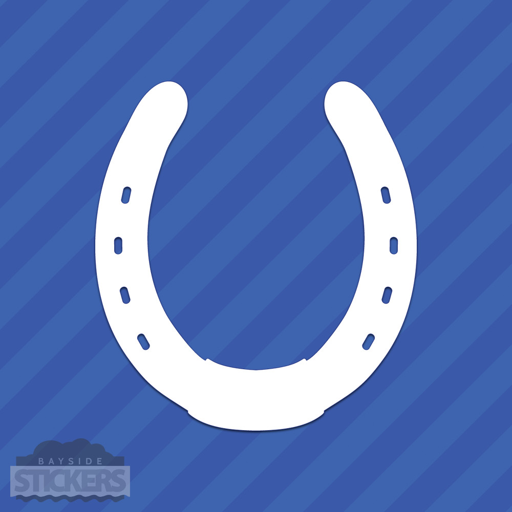 Horseshoe Vinyl Decal Sticker