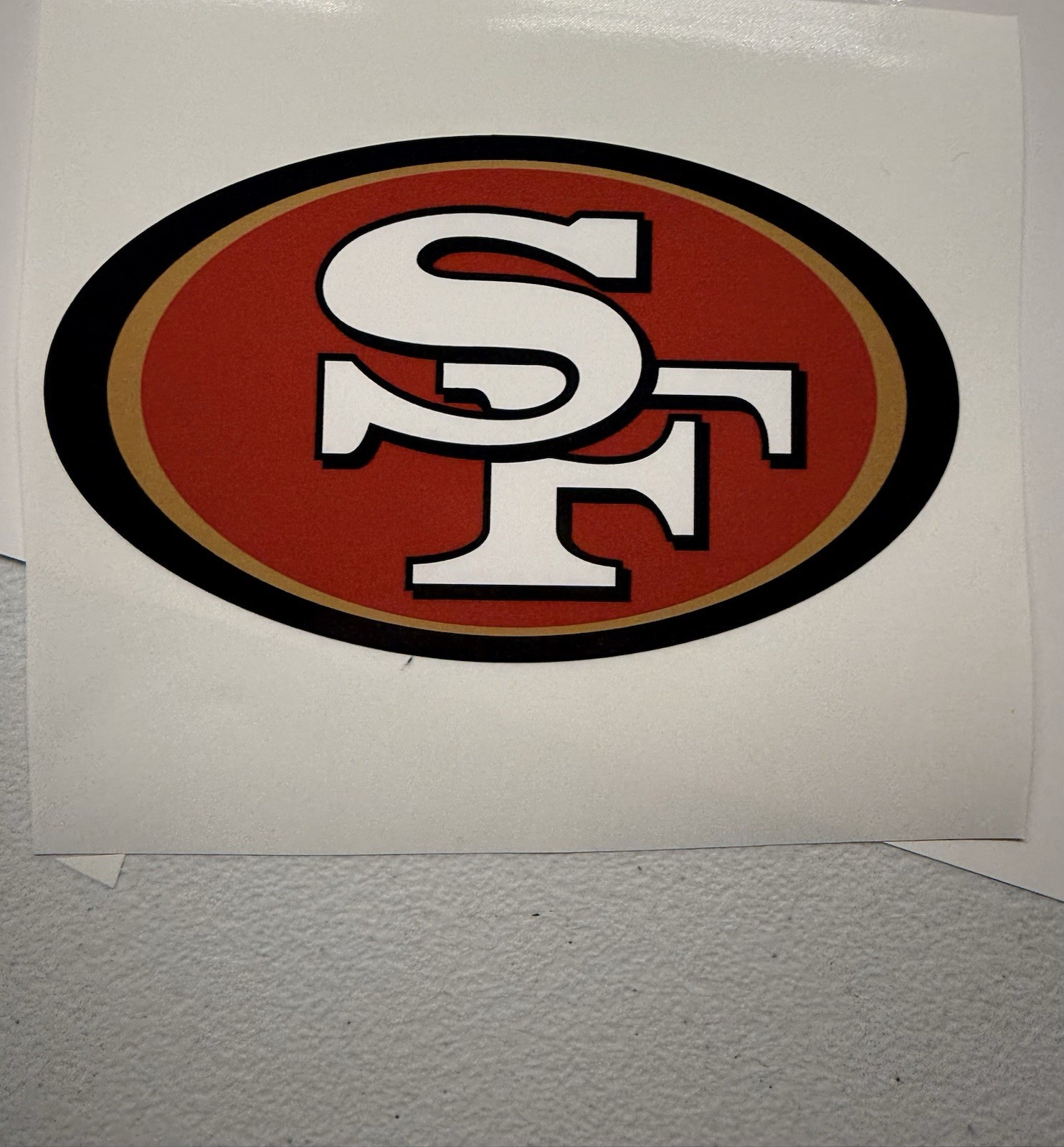 San Francisco 49ers Regular Vinyl Decal