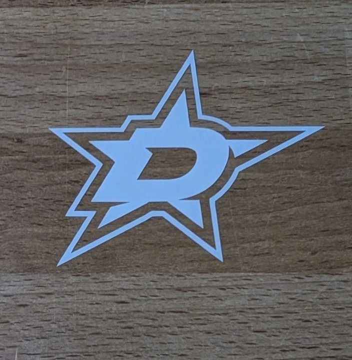 Dallas Stars vinyl decal