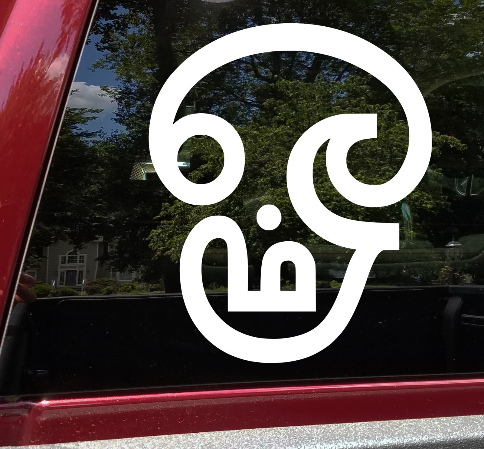 Aum Om in Tamil Script Vinyl Decal – Abugida Brahma Atman – Die Cut Sticker