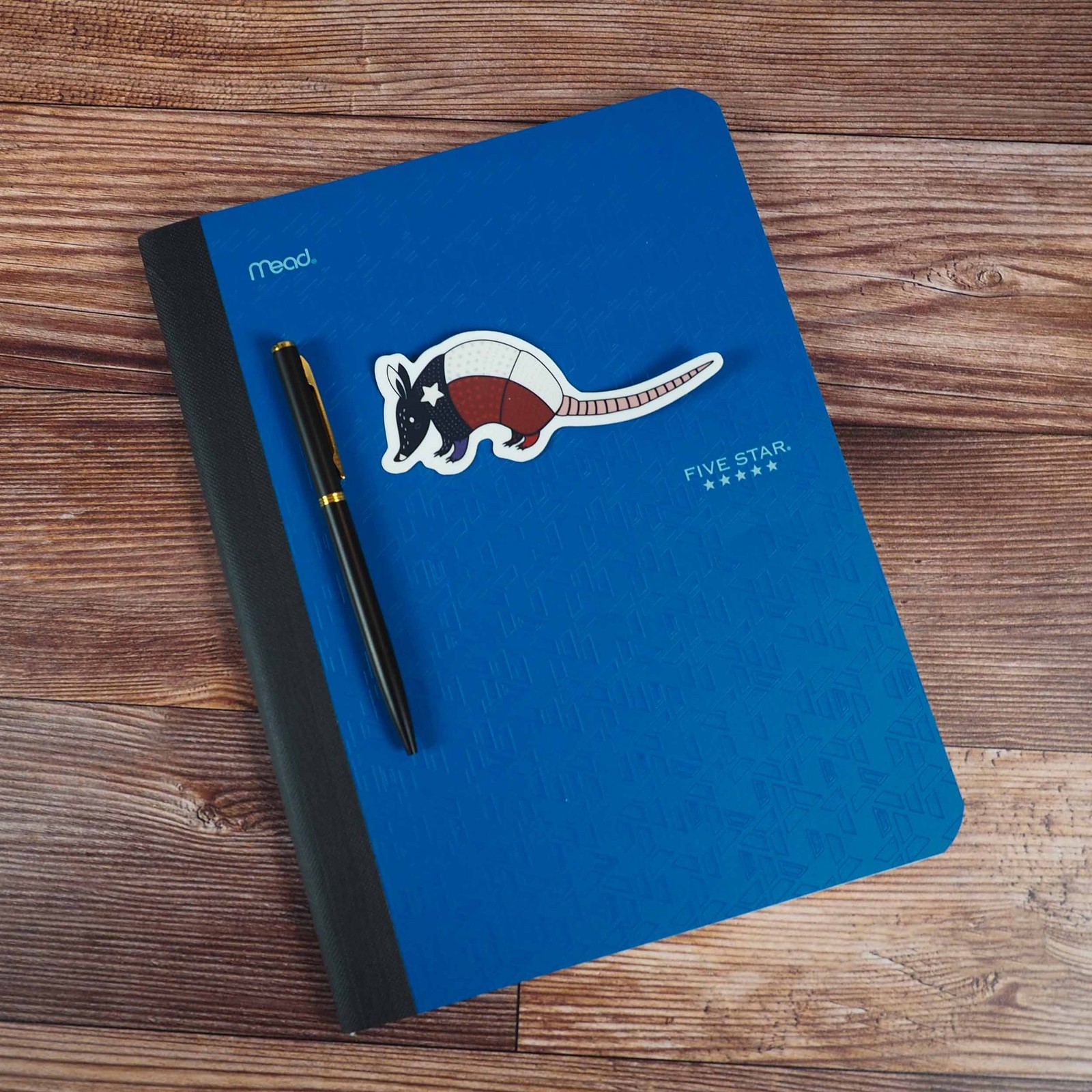 Texas Armadillo Sticker