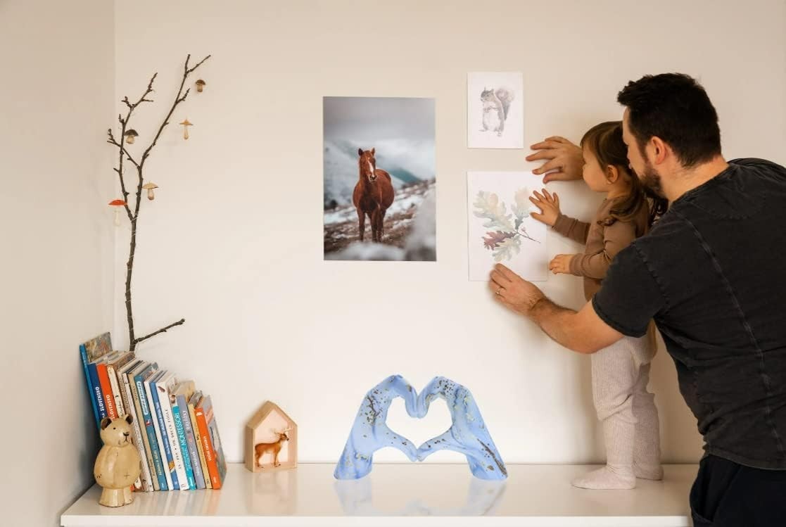 Luxury Heart-Shaped Decor – Resin Statue for Home Accents & Special Occasions