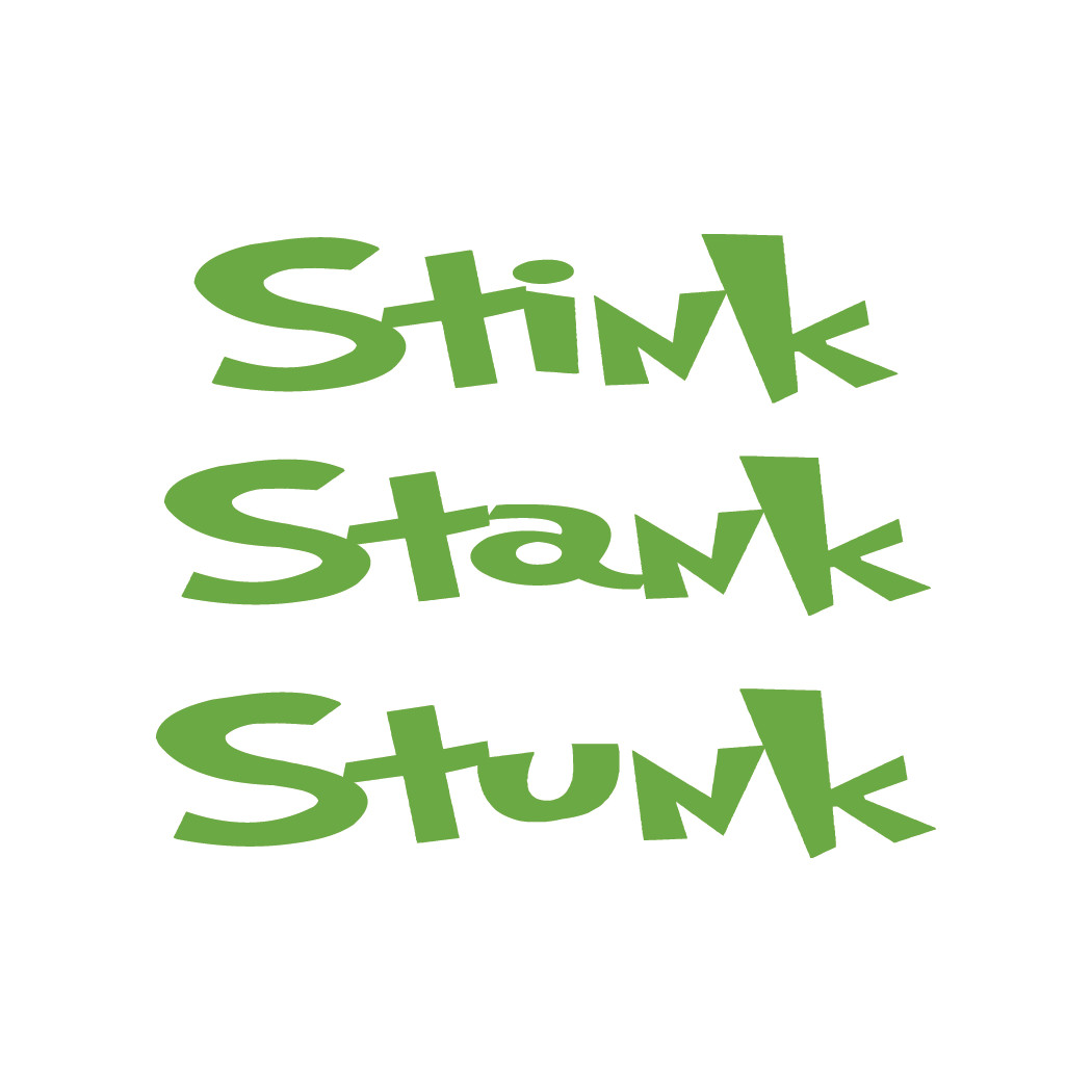 Stink Stank Stunk! Grinch Die Cut Decal Calendared Vinyl, Various colors!