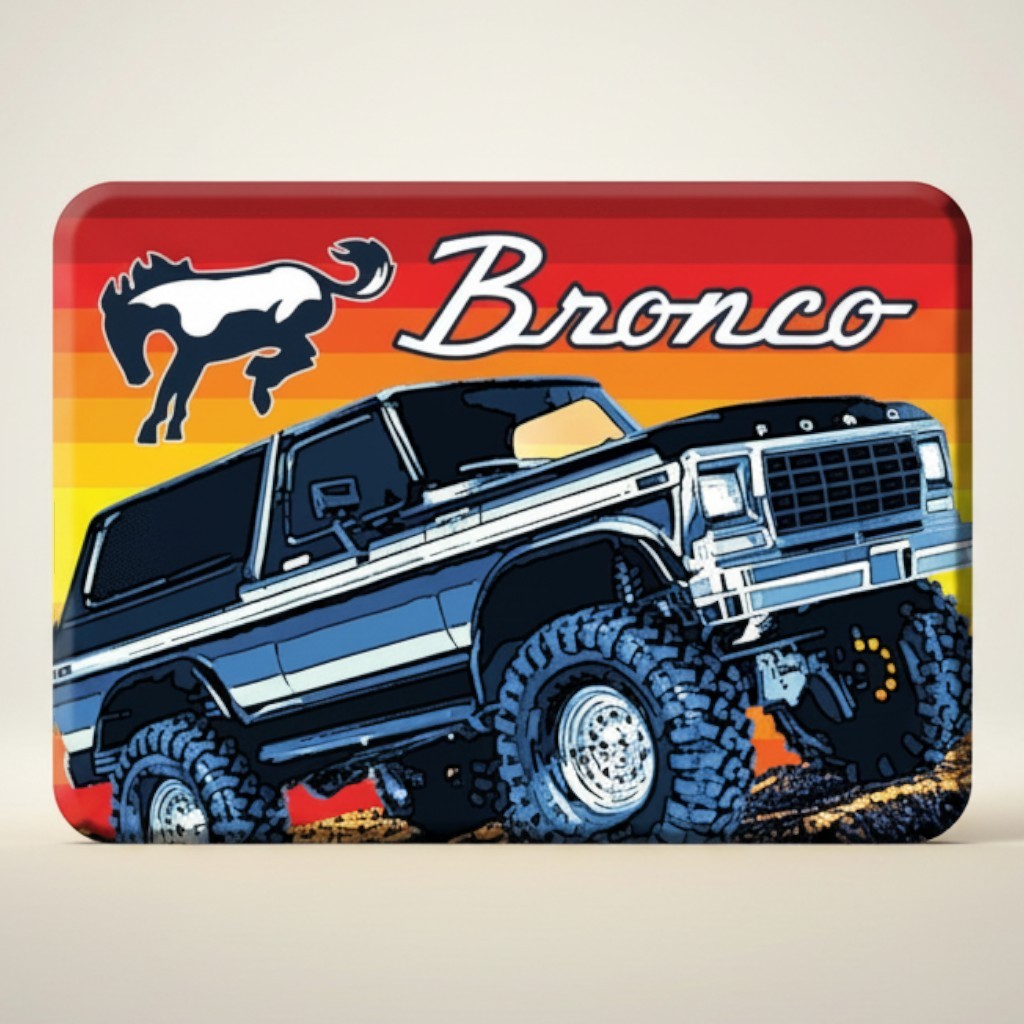 Ford Bronco Retro Magnet