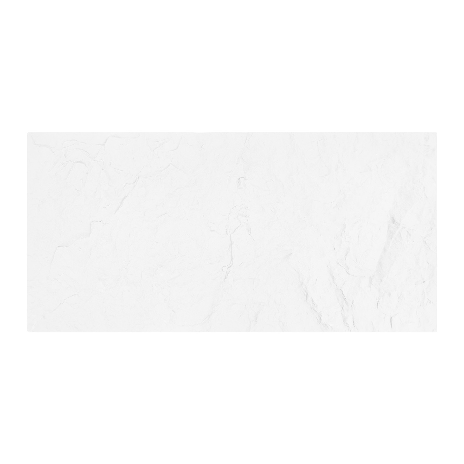Modern 4 PCS PU Panels Faux Stone Wall Panels White for Interior Wall Decor NEW