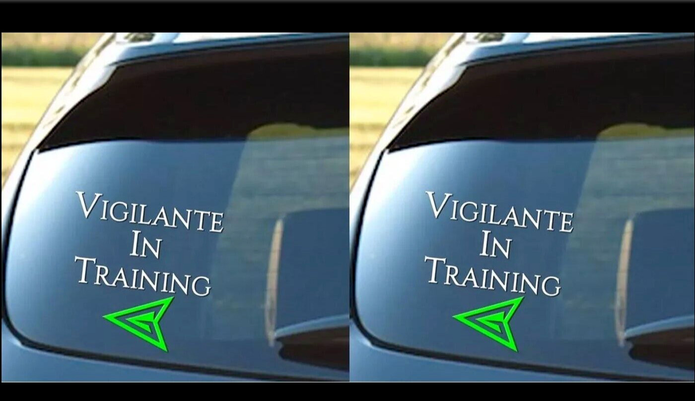 Green Arrow Vigilante Variety Pack Vinyl Decals Window Tablet Tumbler Laptop