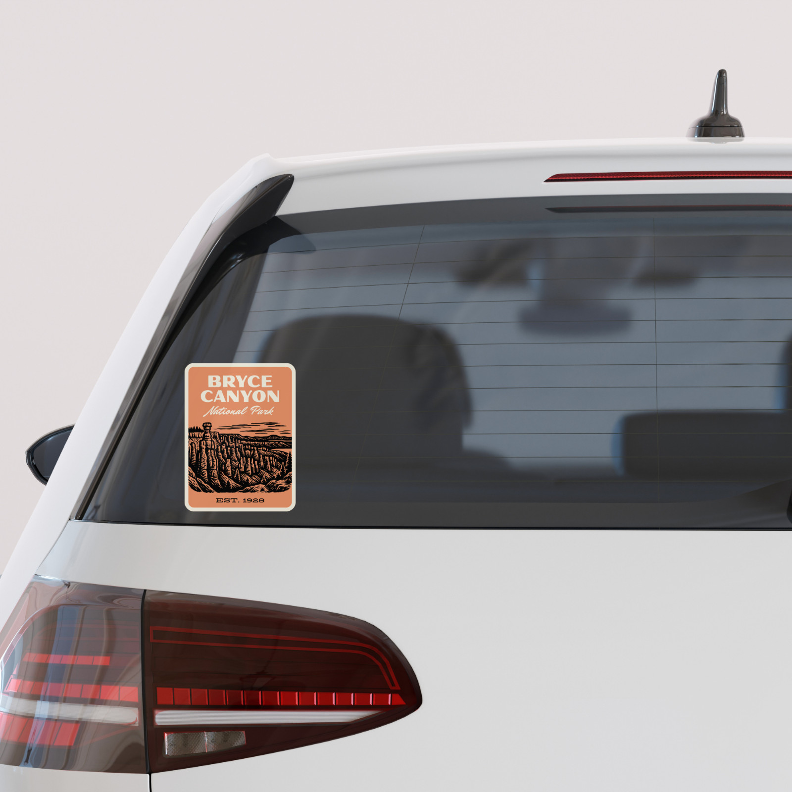 Bryce Canyon National Park Sticker Utah – Retro 1960s Style Decal