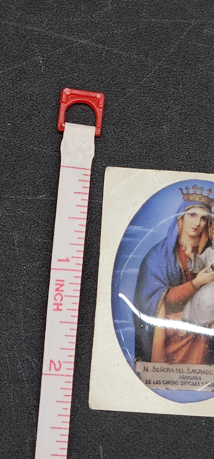 Virgin Mary & Jesus Catholic Vinyl Puffy Sticker