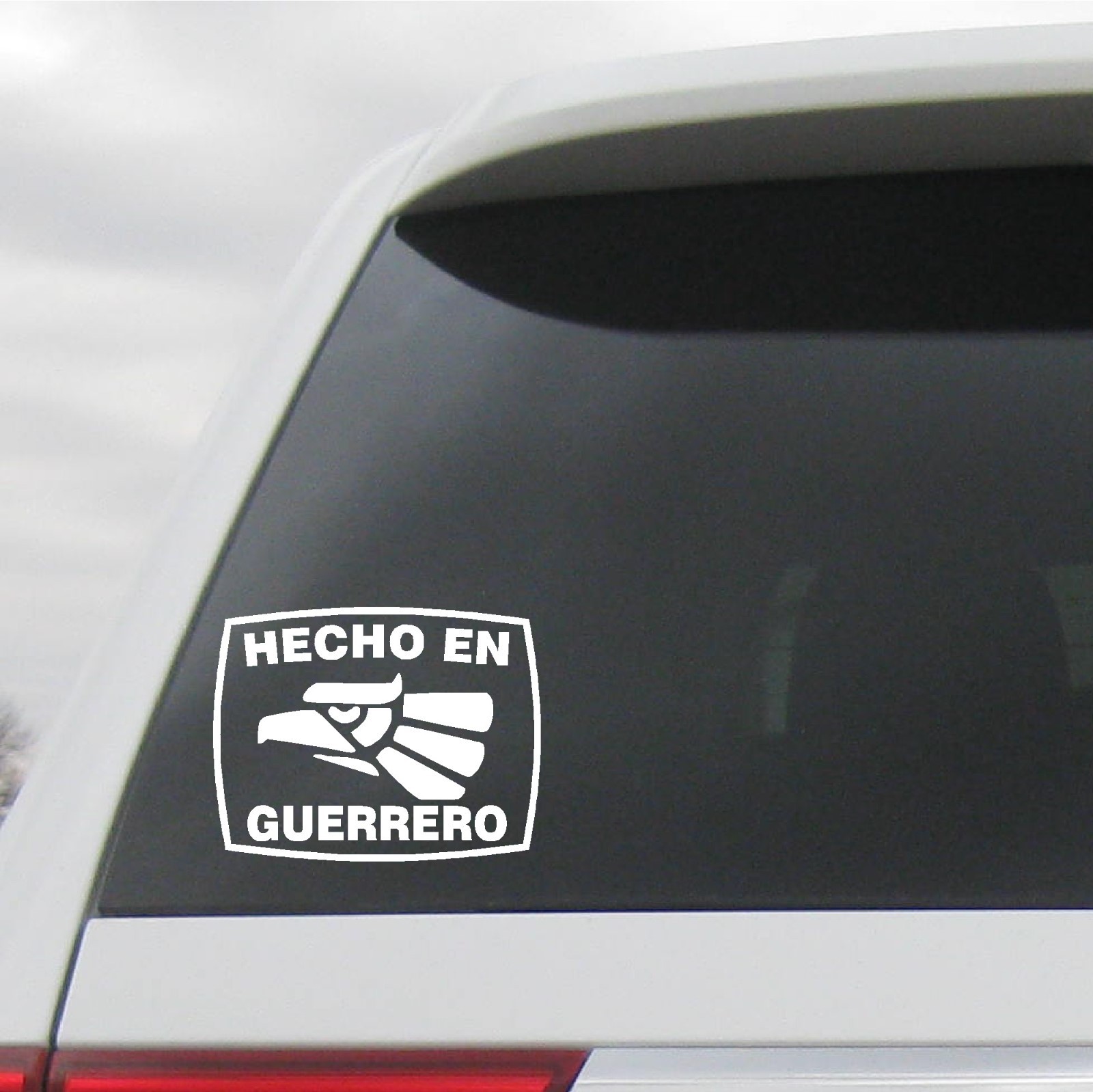 Hecho en Guerrero Estado de Mexico Aztec Aguila Decal Vinyl Sticker