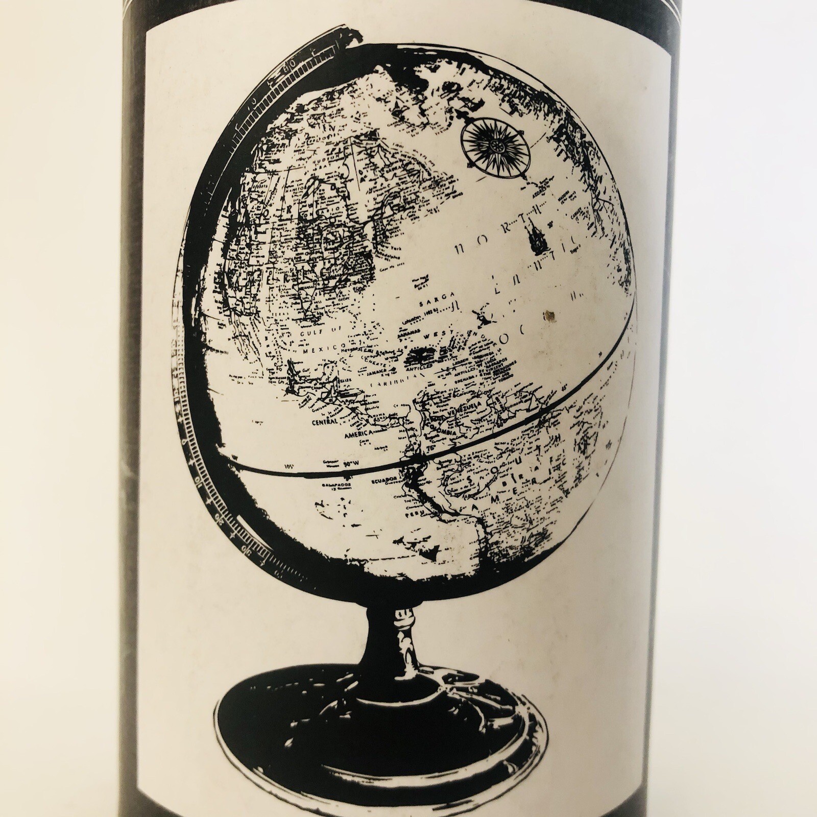 Die Cuts With A View Globe Silhouette Peel & Stick Wall Art, Black 24×12”