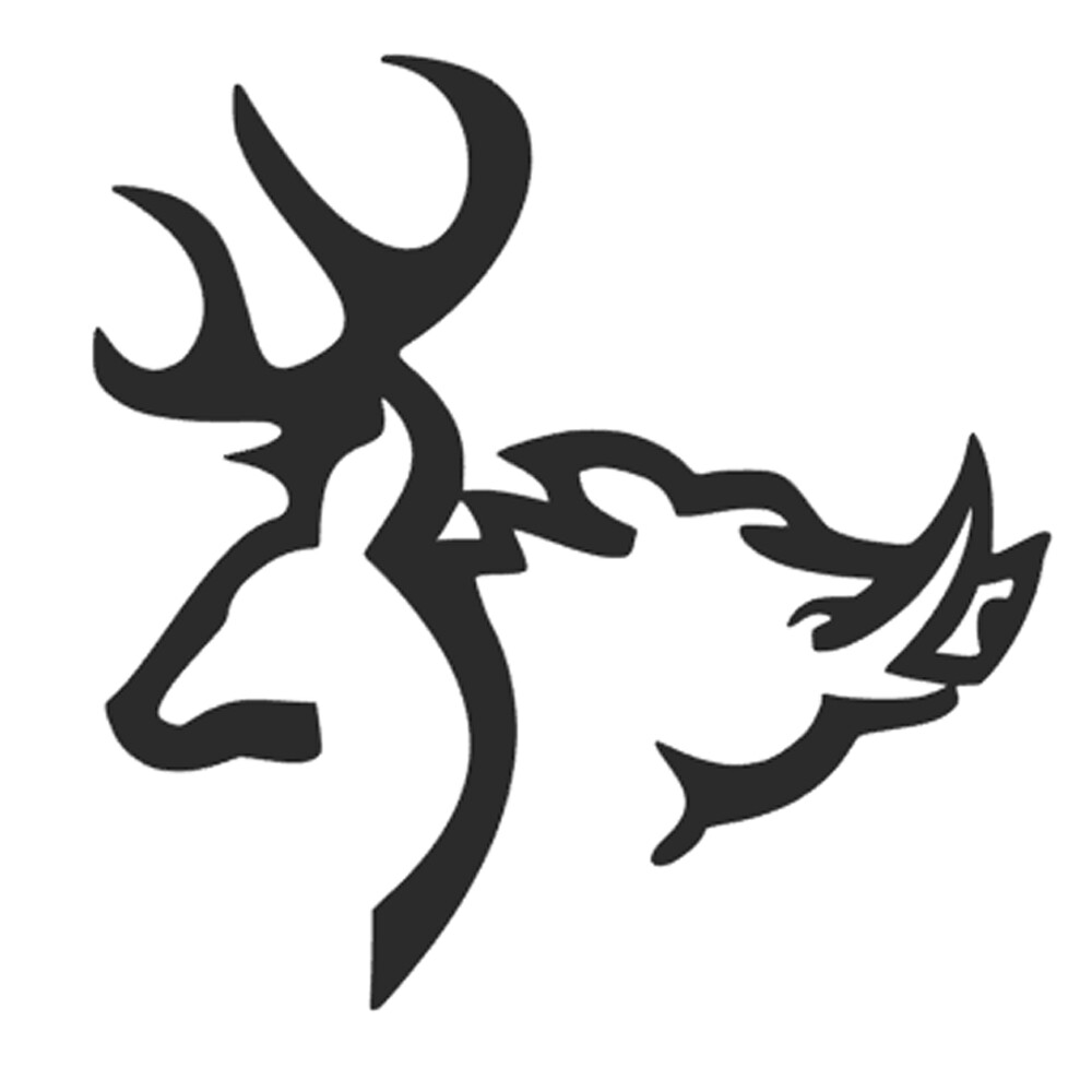 Deer Hog Hunting Fishing Outdoors Vinyl Decal Car Truck Sticker Cup