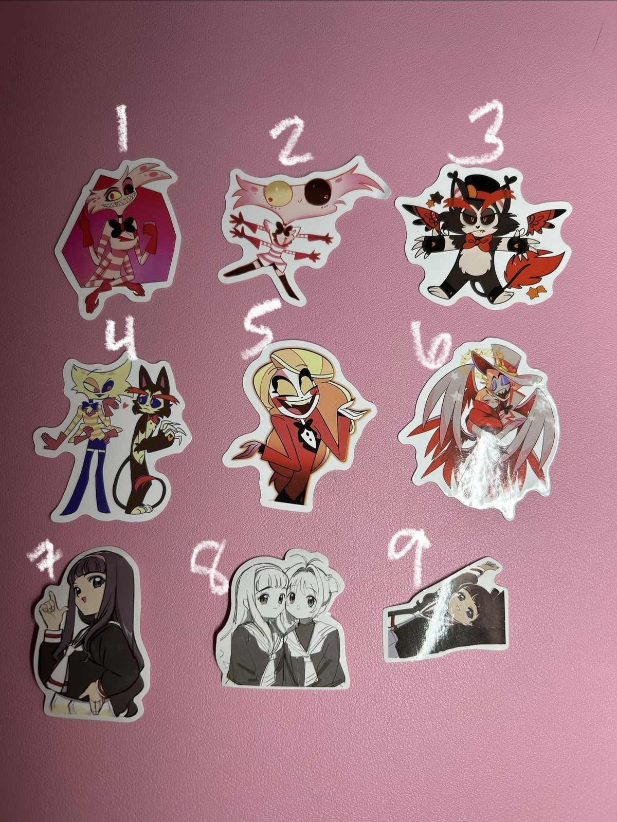 Hazbin Hotel And More Anime Stickers
