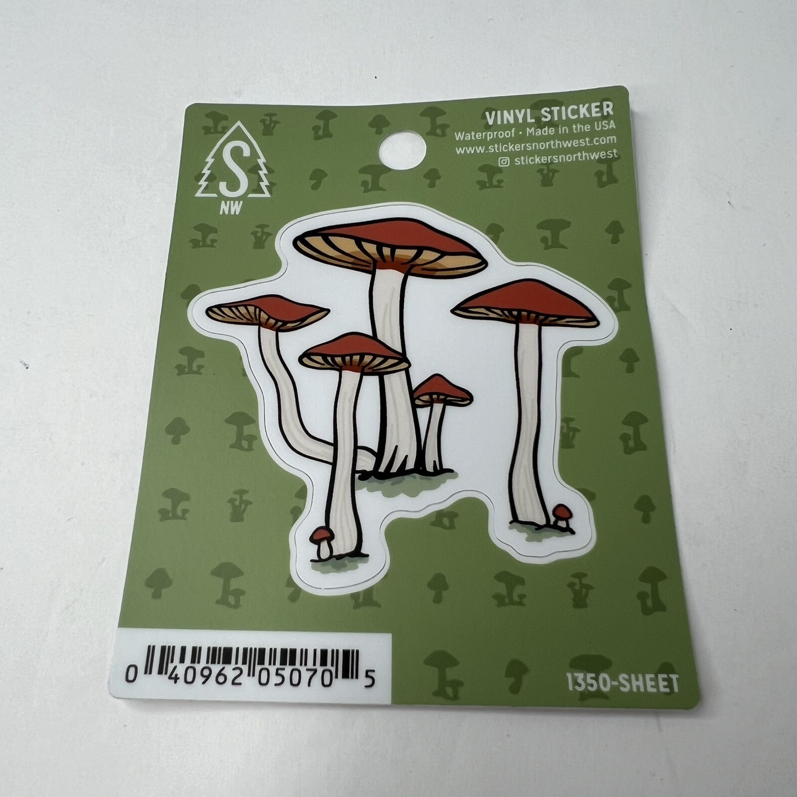 REI Mushroom Fairy Mound Vinyl Decal Sticker Indoor Outdoor Car Computer