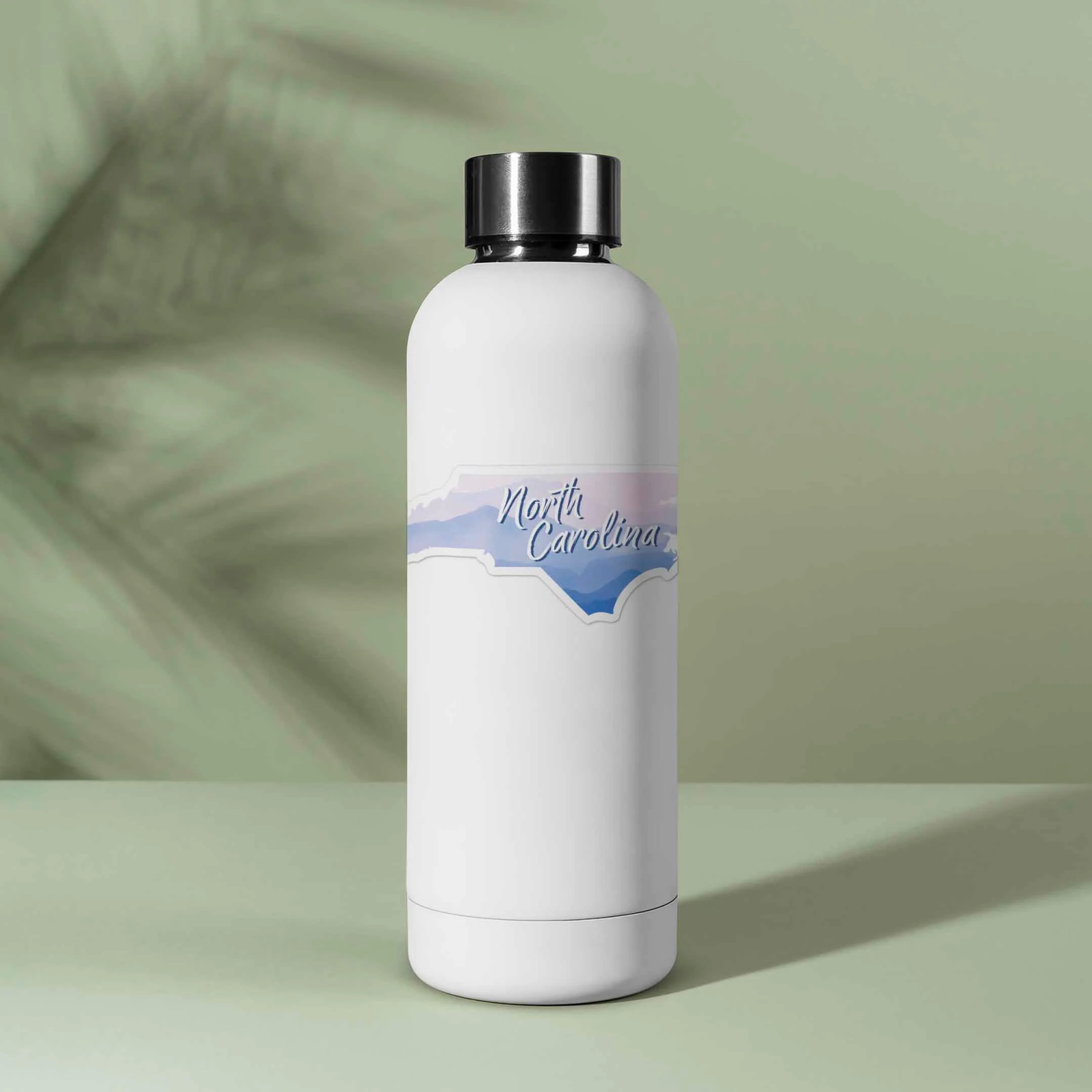 North Carolina Appalachian Mountains Sticker – Decal for Water Bottle & Laptop